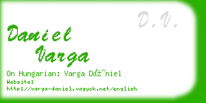 daniel varga business card